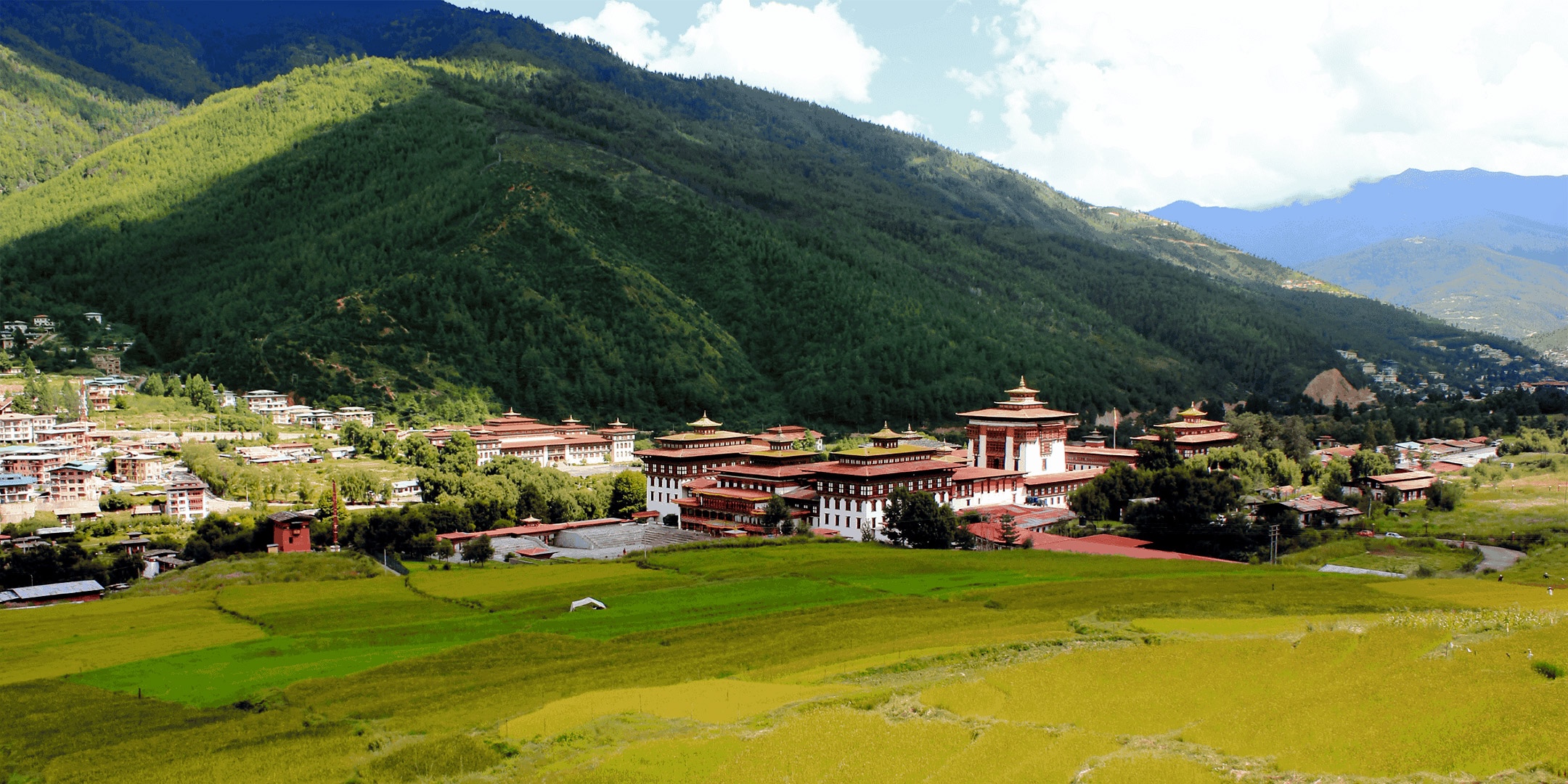 Tashichho Dzong in Thimphu